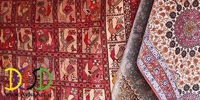 آشنایی با رنگ و رنگرزی در قالی بافی (17): دو رنگی ناگهانی